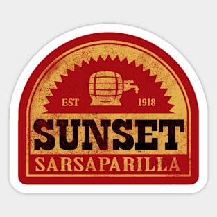 Sarsaparilla {distressed} Sticker